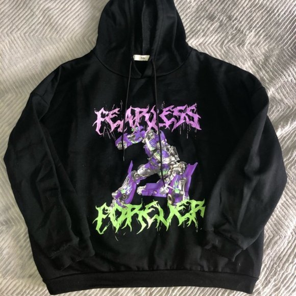 Tops - Fearless Forever Black ADIKA Sweatshirt